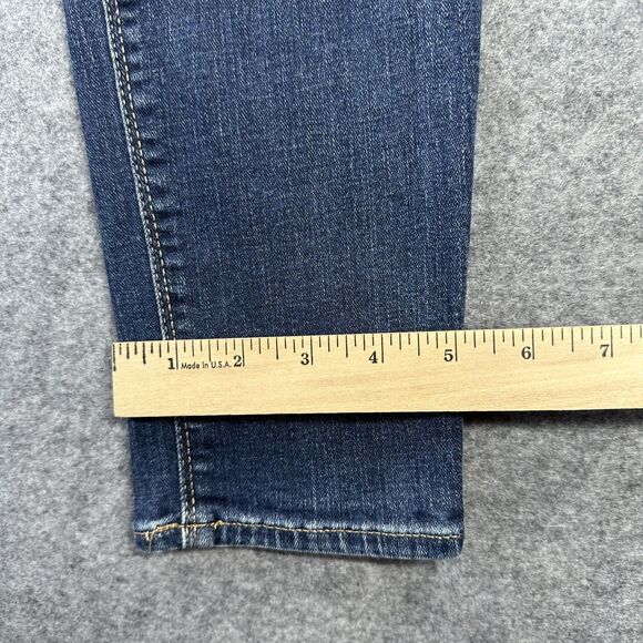 Lucky Brand Brooke Skinny Jeans Womens 6 28x27 Blue Medium Wash Stretch Denim - Picture 10 of 14